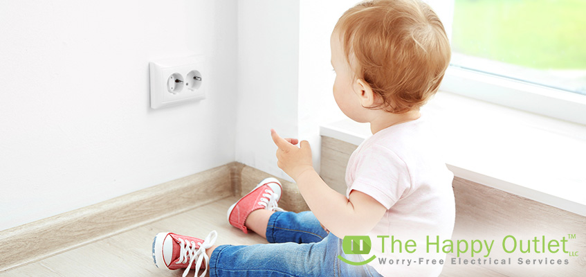 childproof your home from electrical hazards